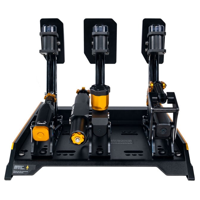 CONSPIT CPP EVO 3 V2 Pedal set, hydraulic brake cylinder, with clutch pedal - black image number 4