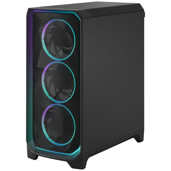 Fractal Design Meshify 3 Ambience Pro RGB TG Light PC-Geh&auml;use, Midi-Tower, E-ATX - schwarz image number 3