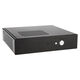 Akasa Cypher Thin-Mini-ITX Gehäuse inkl. 120W Netzteil, OEM - schwarz