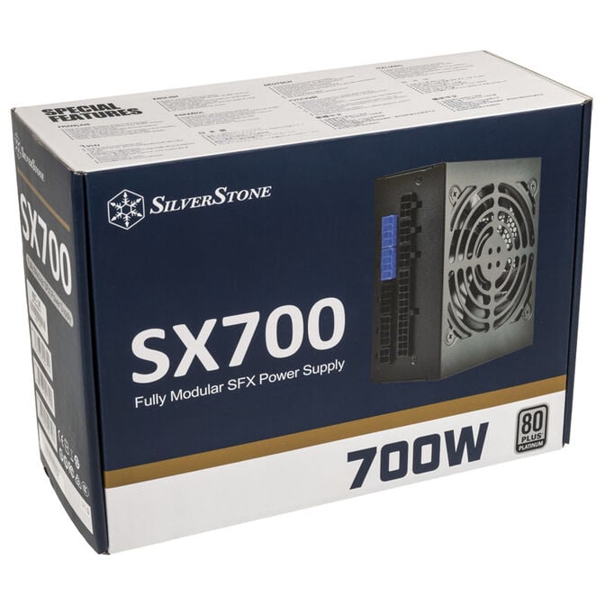 SilverStone SST-SX700-PT SFX Netzteil 80 PLUS Platinum, modular - 700 Watt image number 6