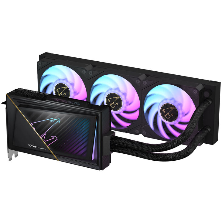 GIGABYTE Aorus GeForce RTX 5080 Xtreme Waterforce 16G, 16384 MB GDDR7 image number 5