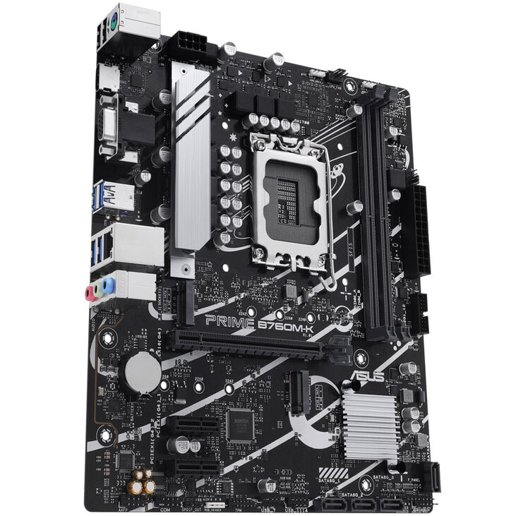 ASUS Prime B760M-K, Intel B760 motherboard, Socket 1700, DDR5 image number 4