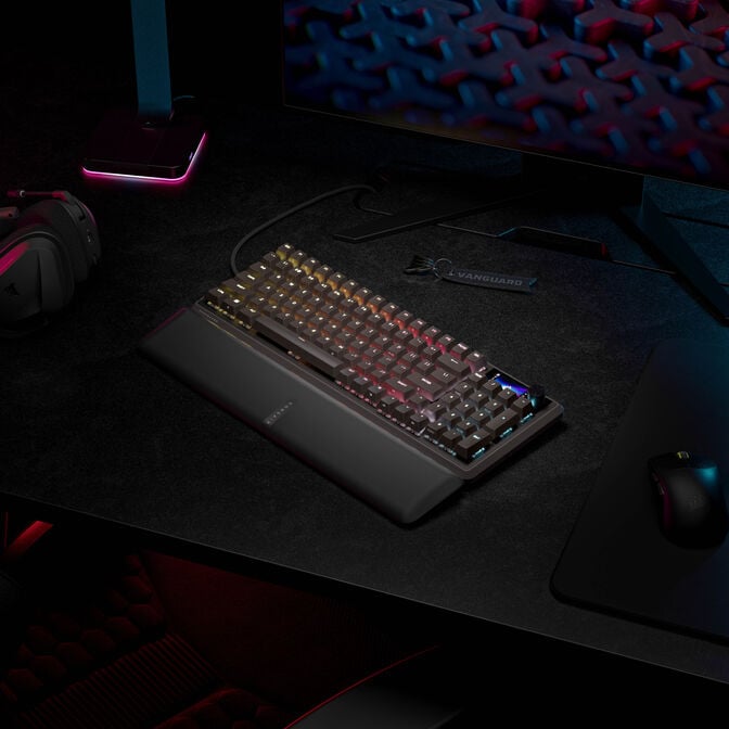 Corsair Vanguard Pro 96 Gaming-Tastatur, RGB - MGX Hall-Effect-Switches, schwarz, ISO image number 11