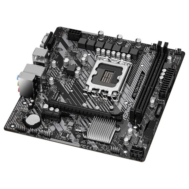 ASRock H610M-HVS/M.2 R2.0, Intel H610 motherboard - Socket 1700, DDR4 image number 4