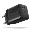 AXAGON ACU-PQ30 Ladeger&auml;t QC3.0, 4.0/AFC/FCP/PPS/Apple + PD USB-C, 30W - schwarz image number null