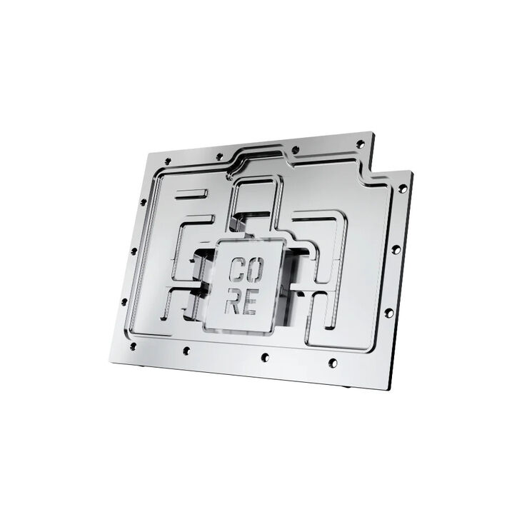 Alphacool Core RX 9070 TUF/Prime GPU Wasserblock, ARGB, mit Backplate - Acryl image number 3