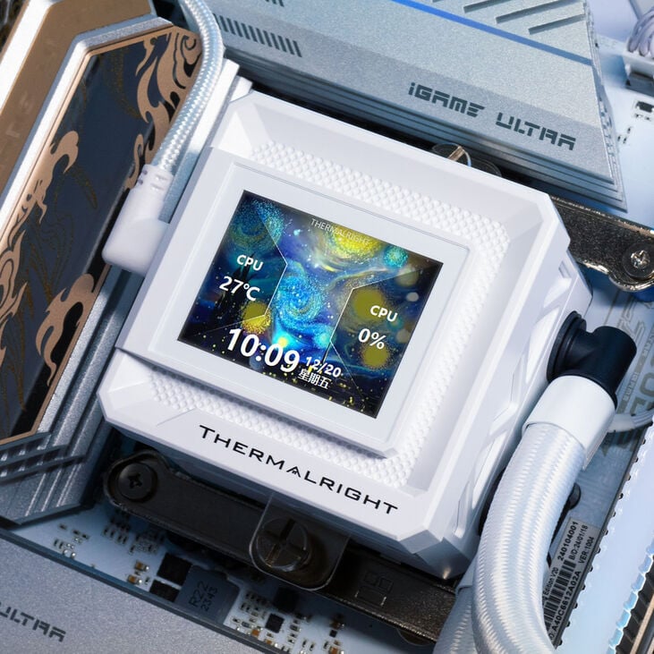 Thermalright Frozen Warframe SE Wasserkühlung, ARGB - 360mm, weiß image number 7