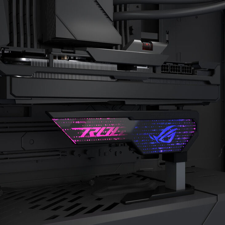 ASUS ROG Herculx Grafikkartenhalter - schwarz image number 6