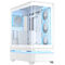 ASUS Prime AP304 ARGB PC Case, Mid Tower, ATX, ARGB, Tempered Glass &ndash; white