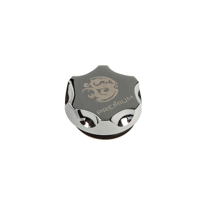 Bitspower Premium Verschlussstopfen G1/4 Zoll - silber gl&auml;nzend image number 0