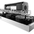 Stealkey Customs SK-UNI FLEX Mounting Bracket 28mm (120mm Fan) image number null