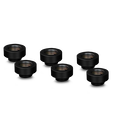 Thermal Grizzly DeltaMate Extender Fitting - MF7, black, pack of 6 image number null