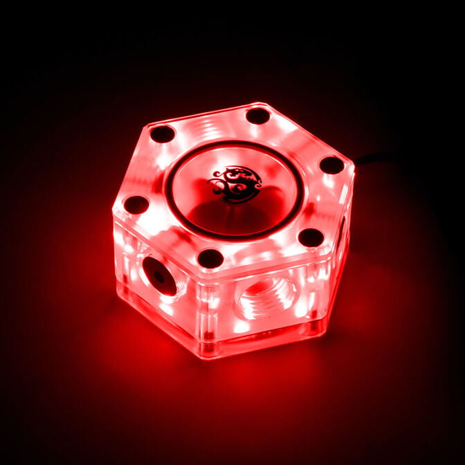 Bitspower Hexagon Flow Indicator-RGB image number 4