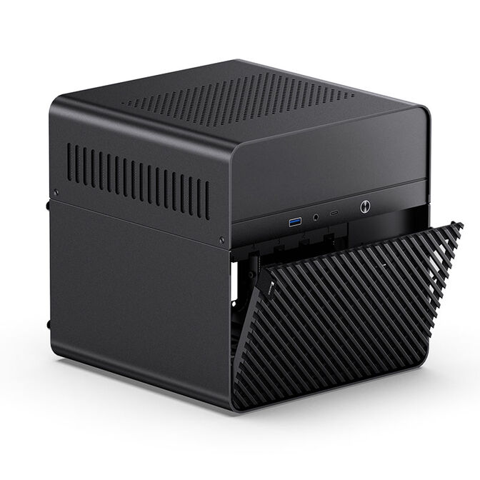Jonsbo N2 Mini-ITX NAS Geh&auml;use - schwarz image number 4
