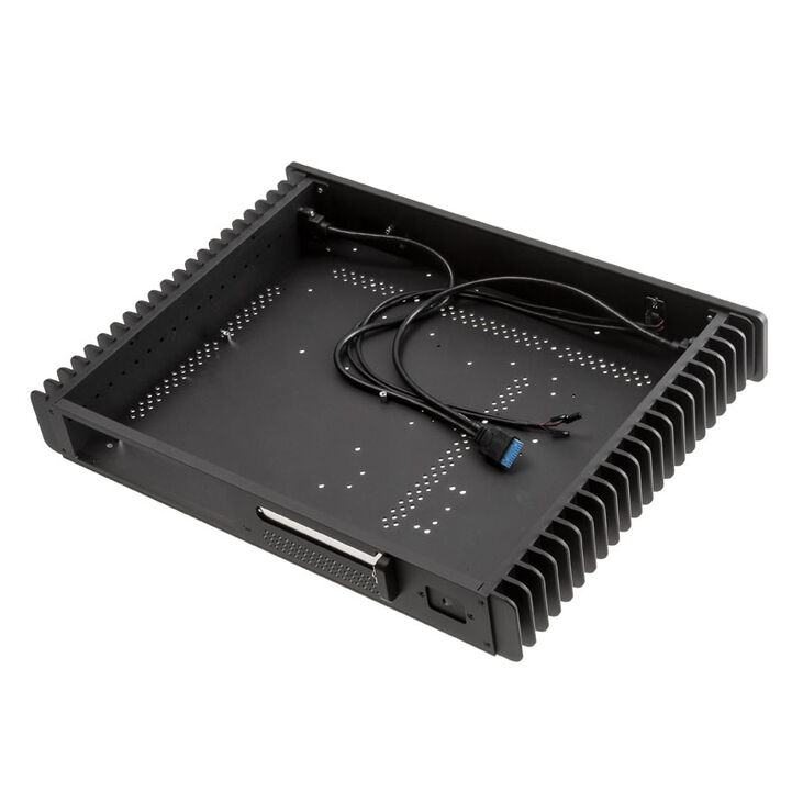 Streacom ST-FC5B Alpha Fanless HTPC Alu-Gehäuse - schwarz image number 2