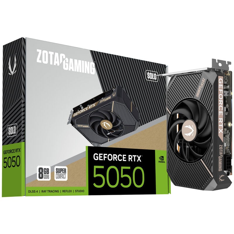 ZOTAC GAMING GeForce RTX 5050 Solo, 8192 MB GDDR6