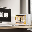 Jonsbo D33 STD PC-Geh&auml;use, Mini-Geh&auml;use, mATX, Tempered Glass - wei&szlig; image number null