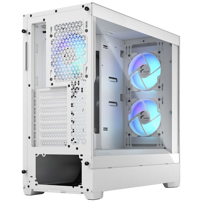 Fractal Design Pop Air RGB White TG Clear Tint Midi-Tower - wei&szlig; image number 4