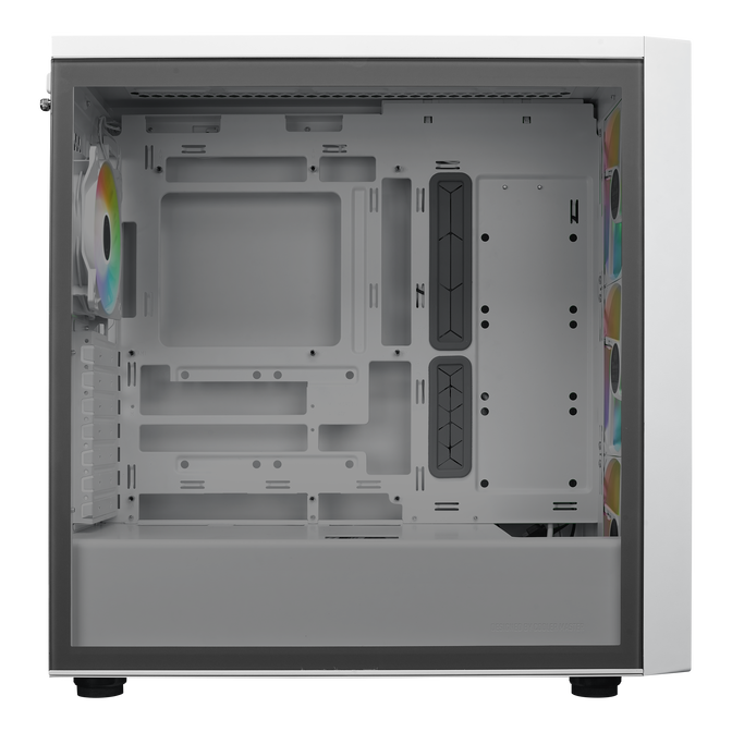 Cooler Master MasterBox 600 ARGB PC-Geh&auml;use, Midi-Tower, E-ATX, RGB, Tempered Glass - wei&szlig; image number 9