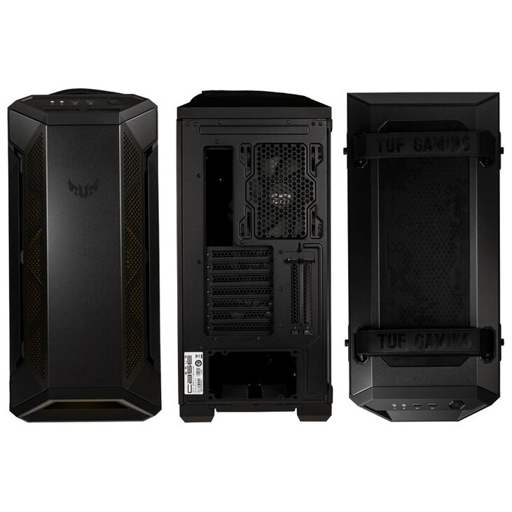 ASUS TUF GT501 Mid Tower, Tempered Glass - Black image number 3