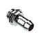 Alphacool HF connection straight G1/4 inch female thread to 10mm ID - chrome