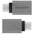 AXAGON USB-C 3.1 M auf USB-A F Adapter, Aluminium - schwarz image number null