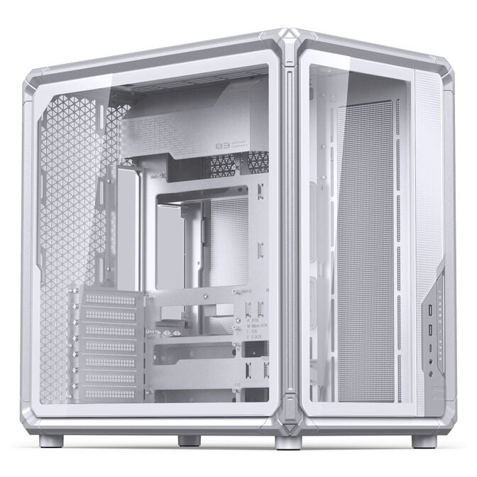 Jonsbo X400 PC-Geh&auml;use, Midi-Tower, ATX, Tempered Glass - wei&szlig; image number 0