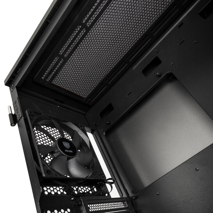 Kolink Stronghold Barricade Midi-Tower - Gunmetal Grey image number 9