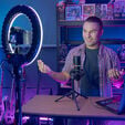 Streamplify MIC RGB Mikrofon, USB-A, schwarz - inkl. Dreifu&szlig; image number null