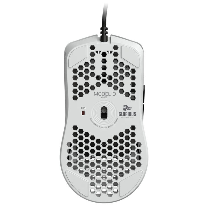 Glorious Model O (white, matte) + Bungee (white) + Model O G-Skatez image number 4