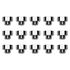 EK Water Blocks EK-Loop Standoff M4 / M2,5 x 2,5, 15 Stück image number null