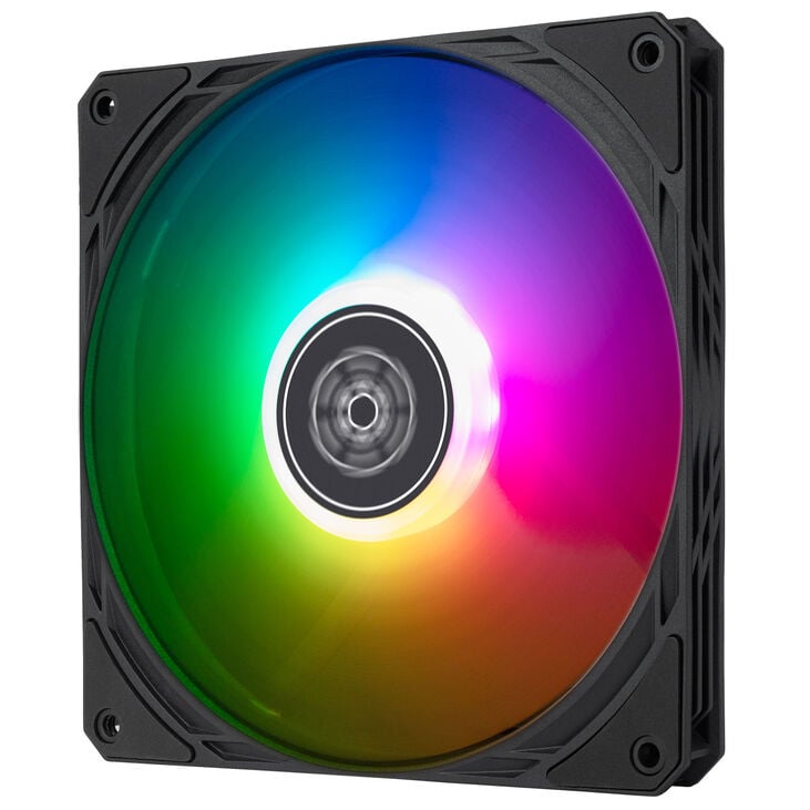 SilverStone SST-AS140B-ARGB Air Slimmer 140 PWM Lüfter - schwarz image number 0