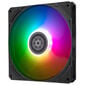 SilverStone SST-AS140B-ARGB Air Slimmer 140 PWM Lüfter - schwarz