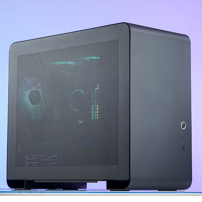 Jonsbo U4 Mini Mesh Micro-ATX-Geh&auml;use - schwarz image number 7