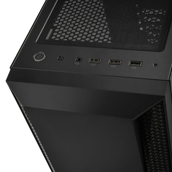SilverStone Fara B1 Midi-Tower, ARGB, Tempered Glass - schwarz image number 4