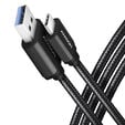 AXAGON BUCM3-AM15AB Kabel USB-C auf USB-A 3.2 Gen 1, schwarz - 1,5m image number null