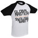 Global Masters T-Shirt GM Text - weiß (XXL)