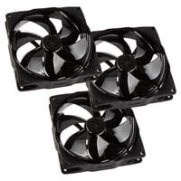 Noiseblocker NB-eLoop Fan B12-PS Black Edition - 120mm PWM, 3 Stück