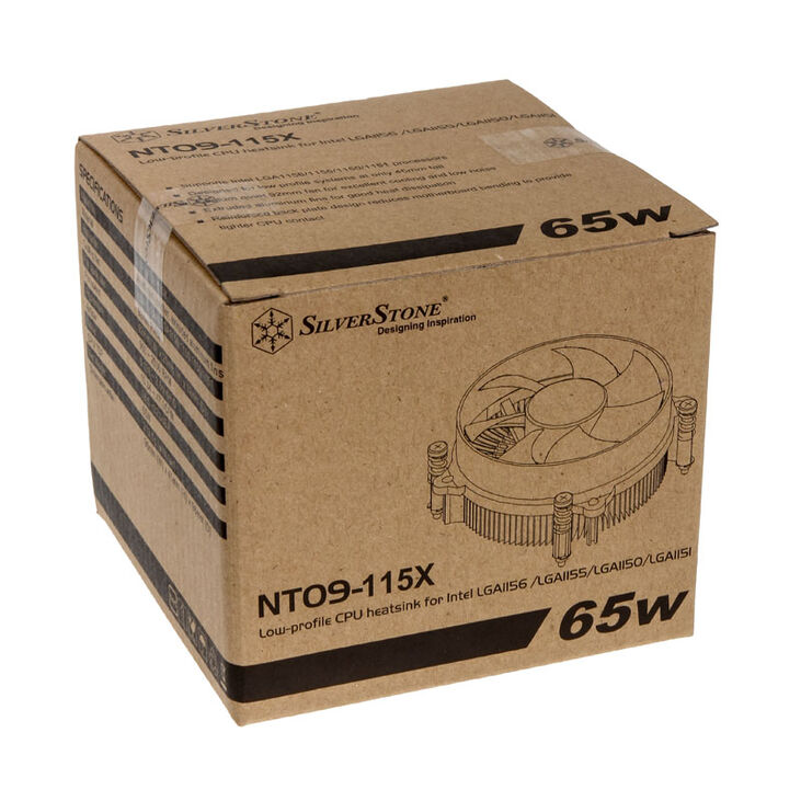 SilverStone Nitrogon NT09-115X CPU-Kühler, PWM - 92 mm image number 6