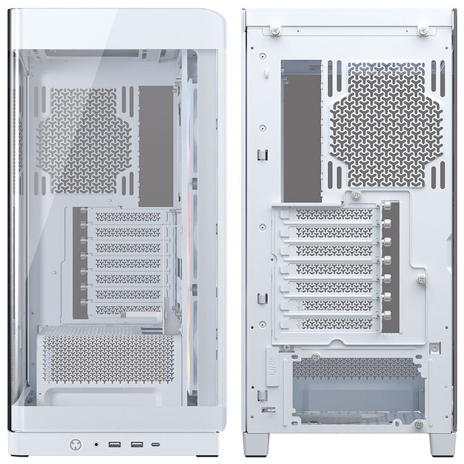 Corsair FRAME 4500X RS-R ARGB PC-Geh&auml;use, Midi-Tower, E-ATX, Tempered Glass - wei&szlig; image number 9