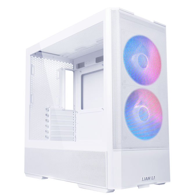 Lian Li LANCOOL 207 PC Geh&auml;use, Midi-Tower, ATX, Tempered Glass - wei&szlig; image number 1