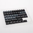 Ducky Skyline PBT Tripleshot Set - 133 Keycaps, ANSI-US Layout, ANSI-US Layout image number null