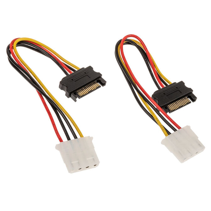 Akasa SATA zu Molex Adapterkabel - 2 St&uuml;ck image number 0