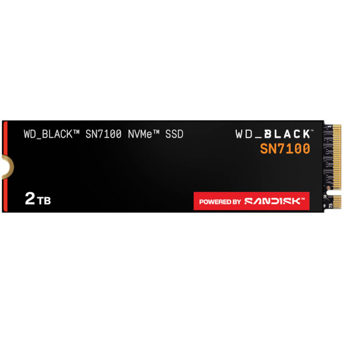 WD_BLACK SN7100 NVMe M.2 SSD, PCIe 4.0 M.2 Typ 2280 - 2 TB image number 0