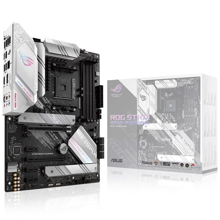 ASUS ROG STRIX B550-A Gaming, AMD B550 Motherboard - Socket AM4 image number 0