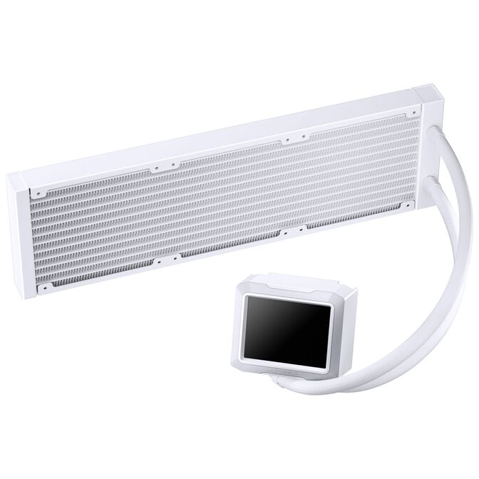 Jonsbo TF3-360SCW AiO Wasserk&uuml;hlung, ARGB, 3,5&rdquo; + 3x 3,38&rdquo; LCD - 360mm, wei&szlig; image number 1
