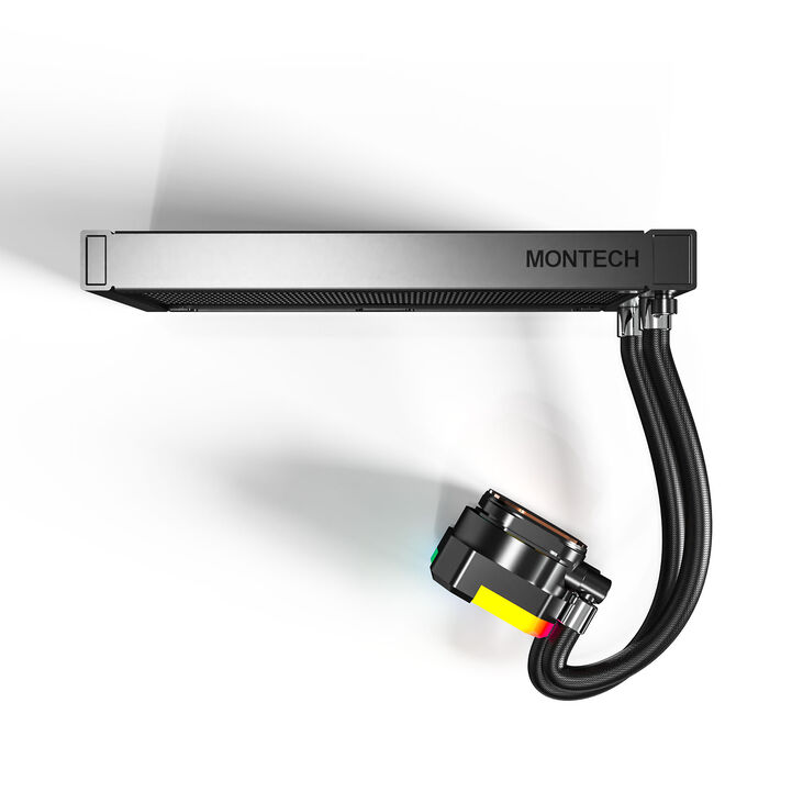 Montech Hyper Flow ARGB AIO Wasserkühlung, schwarz - 240mm image number 3