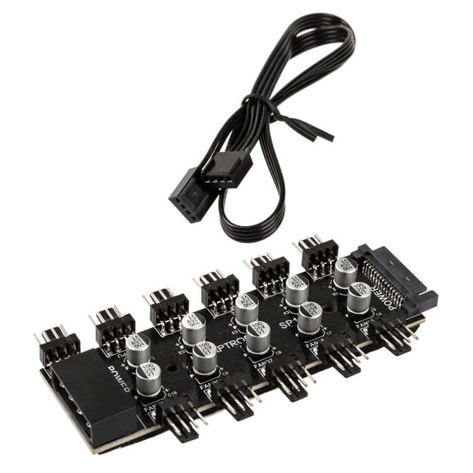 Lamptron SP105 10x PWM-L&uuml;fter-Hub image number 4