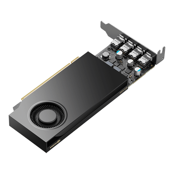 PNY RTX A400 Grafikkarte, 4096 MB GDDR6 image number 3