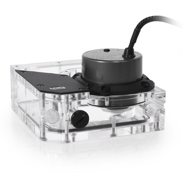 Alphacool Rise Flat Reservoir 120mm D5 Reservoir with Pump image number 2